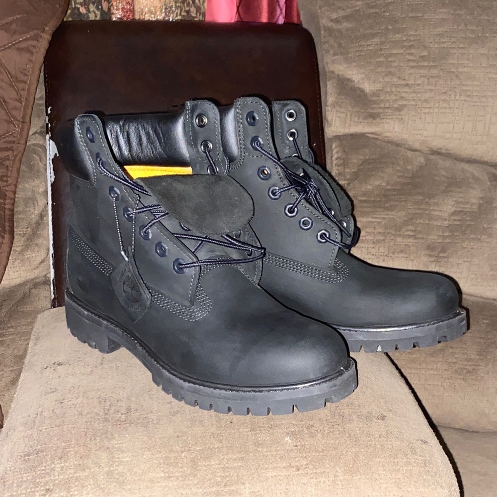 Timberland Men's Dark Gray Boots